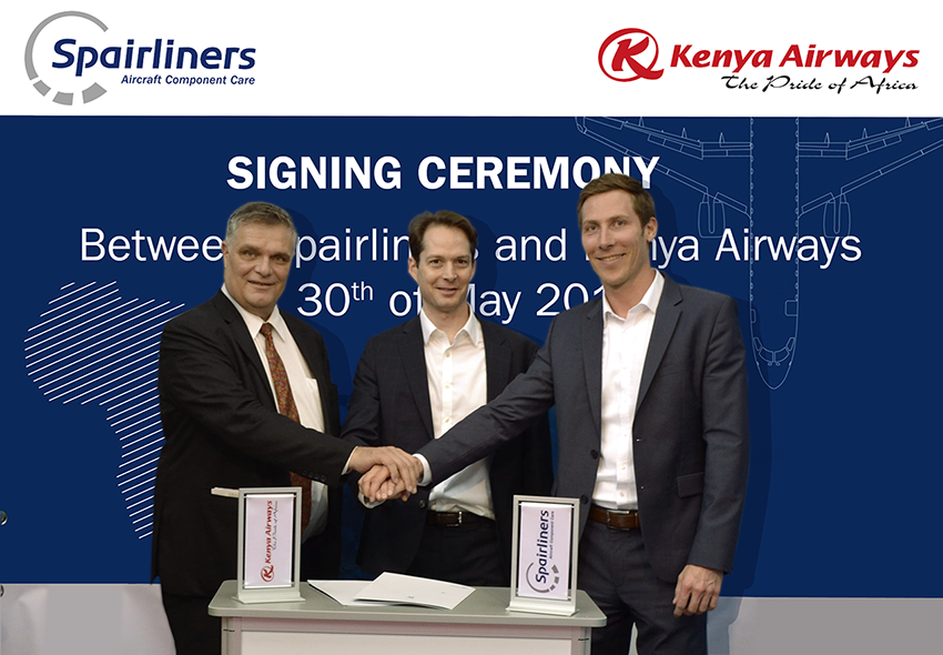 Component support extended for Kenya Airways